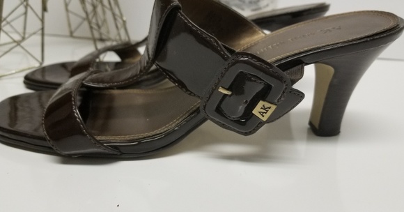 Anne Klein heel sandals opean toe & heel - Picture 6 of 8